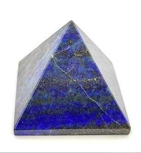 Natural Lapis Lazuli <b>Crystal</b> Pyramid Premium Lapis Stone Pyramid Handcrafted Lapis Lazuli Pyramid Natural Lapis <b>Crystal</b> Healing - Product Image 1