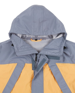 Premium Quality Color Block Plus Size Sportswear Windbreaker Jacket Custom Breathable Outdoor Activities Lightweight Windproof - Product Image 6