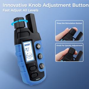 Vente chaude USB rechargeable en nylon étanche électrique anti-aboiement collier de choc pour chien avec télécommande - Product Image 2