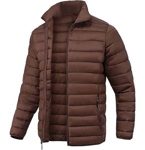 Veste matelassée premium pour homme, légère, isolante, coupe-vent, zippée, pour l'hiver, les voyages en plein air et les températures froides - Product Image 4