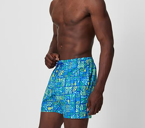 Shorts de Baño Ecológicos con Estampado de Flores y Colores Personalizados, Traje de Baño para Hombre en Spandex/Poliéster, Venta al Por Mayor - Product Image 1