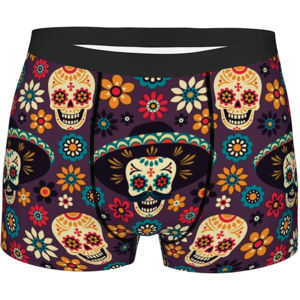 Custom Printed Mens <b>Boxer</b> Briefs Sublimation Sports Underwear Breathable Stretch Fabric Elastic Waist Manufacturer Supplier Bulk - Product Image 4