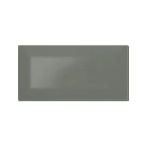 Decoración de pared de cocina más vendida 100X200mm acabado de superficie brillante patrón golpeado azulejos de Metro de perforación biselada del proveedor líder - Product Image 1