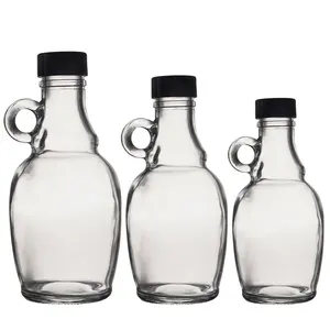 Berlin Bao Bì Trong Suốt Đồ Uống Sữa 1 Gallon Growler Jug 580Ml 1100Ml 1800Ml Thủy Tinh Xinh Đẹp Ly Đựng Nước Nồi