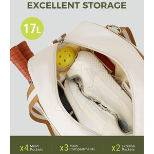 Service OEM, vente en gros de sacs de pickleball, meilleur design, sacs de pickleball légers, sacs de pickleball de couleur unie - Product Image 4