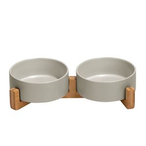 Plato de Cerámica Hecho a Mano para Mascotas, Perros y Gatos, con Diseño Elegante, Superficie Lisa Esmaltada, Construcción Estable, Fácil de Limpiar - Product Image 3