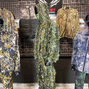 Gilly Suit Camouflage Hommes Veste de chasse légère ensemble complet Veste tactique de chasse respirante pour l'extérieur fabriquée par Hunt Gear - Product Image 5