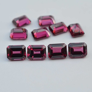 Piedra Preciosa Suelta de Granate Magenta Natural de Malawi, Forma Octogonal Facetada de 10x12 mm, Granate Umbalite, Calidad AAA, Directamente del Fabricante - Product Image 2