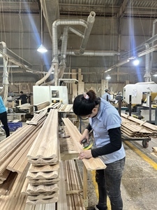 Custom Solid Wood Wall Trim Premium Baseboard and <b>Ceiling</b> Moulding Decorative Interior Wood Trim for Luxury Spaces - Product Image 3