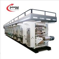 Machine d'impression rotogravure pour film PET, haute vitesse, automatique, multicolore, pour emballage papier en rouleau, Mohindra Mechanical, neuve, 440V, garantie 1 an
