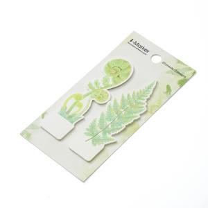 [6R] Bloc de notas adhesivas de helecho con corte láser exquisito personalizado para oficina - Product Image 2
