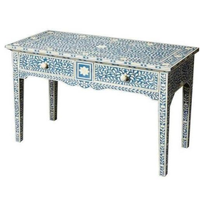 Handicraft Bone Inlay <b>Bedside</b> <b>Table</b> <b>with</b> 5 <b>Drawers</b> Modern Bone Inlay <b>Bedside</b> Fashionable New Customized Coffee <b>Table</b> - Product Image 3