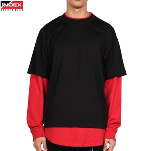 เสื้อยืดสองชั้นสำหรับฤดูหนาว ผ้าเนื้อนุ่ม สวมใส่สบาย มีสไตล์ สำหรับผู้ชายและผู้หญิง ใส่ได้ทุกวัน แฟชั่นอินเทรนด์ - Product Image 1