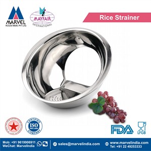Durable Quality Cheap Price Stainless Steel Eco-Friendly Dishwasher Safe MH-371 Model Maharashtra Origin MARVEL Brand Rice - Product Image 2
