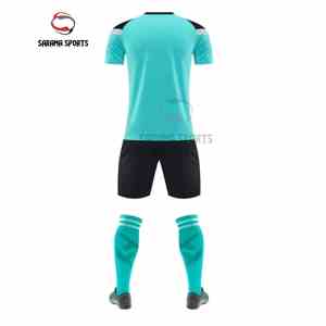 Uniformes de Fútbol Personalizados de Alta Calidad al por Mayor, Conjuntos Lisos para Sublimación con Impresión de Nombre y Logotipo del Equipo, Servicio OEM Disponible - Product Image 4