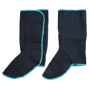 HOLY SIGNS INTERNATIONAL Cubrebotas de Tela Negros Resistentes al Calor y a las Llamas para Soldadura y Protección Contra Incendios - Product Image 3