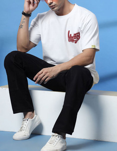 เสื้อยืดพิมพ์ลาย DTF พรีเมียมสำหรับผู้ชาย เสื้อยืดผ้าฝ้ายลายกราฟิกสั่งทำได้ ผู้ผลิตจำนวนมาก เนื้อผ้าระบายอากาศและนุ่มสบาย รับผลิตแบบ OEM และ ODM - Product Image 5