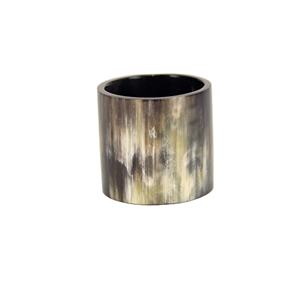 Antique personnalisé ronds de serviette en bois élégant 90 corne de buffle vaisselle à manger pour les mariages et les fêtes - Product Image 1