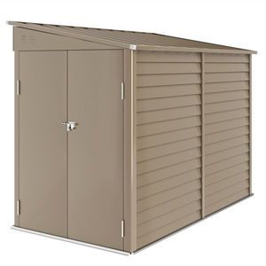 Casetta da Giardino Moderna per Deposito Attrezzi, Impermeabile e Facile da Montare con Telaio in Acciaio Zincato - Product Image 3