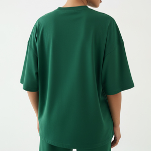 T-shirt pour femme en jersey 100% coton, léger, respirant, à séchage rapide, style hip-hop, été, personnalisable, éco-responsable, très vendu - Product Image 6