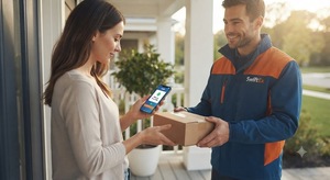 Aplicación de mensajería y entrega de paquetes con seguimiento en vivo, reserva instantánea y recogida y entrega a domicilio. - Product Image 3