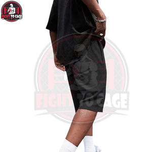 Eco Friendly Soft Touch Material Highest Quality Breathable Newest Jogging Bottoms Comfortable Cotton <b>Elastic</b> Waist Men's Shorts - Product Image 2