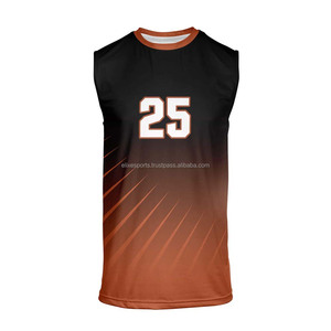 Maillots de volley-ball unisexes personnalisés par sublimation - Créez votre propre maillot court 100 % polyester antibactérien avec logo et couleurs personnalisés de haute qualité - Product Image 3