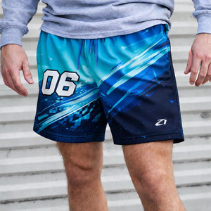Custom Print Mesh <b>Shorts</b> Men Breathable Drawstring Waist Training <b>Shorts</b> Lightweight Performance Wear Wholesale Supplier - Product Image 4