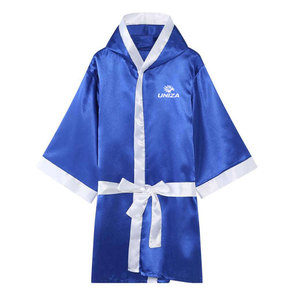 Bata de Satén Premium para Hombre, Bata de Boxeo de Manga Larga, Ligera, para Entrenamiento, Ropa Deportiva, Logotipo Personalizado - Product Image 1