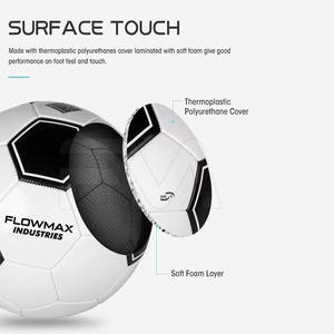 Balón de Fútbol Cosido a Máquina, Precio Razonable, Suministro Directo de Fábrica, Fabricación Profesional - Product Image 3