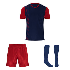 Tenue de sport personnalisée avec logo, uniforme de football pour hommes, vêtements de sport 100% polyester, uniforme de football pour adultes toutes saisons, sublimation - Product Image 2