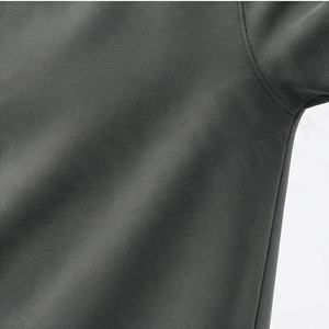 Sweat à capuche oversize en coton, molleton épais, épaules tombantes, uni, personnalisable, pour homme, couleur personnalisée, chaud pour l'hiver, streetwear - Product Image 5