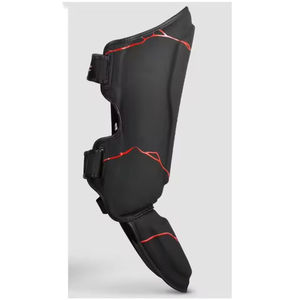 Protège-tibias de boxe en gros fabriqués en usine avec protège-pieds amovibles, protection corporelle en PU pour l'entraînement de MMA et de kick-boxing - Product Image 3