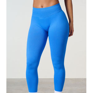 Soutien-gorge de sport pour femme en Spandex/Polyester respirant, teint uni, tailles et couleurs personnalisées, haute qualité, prix réduit, écologique, sans couture - Product Image 2