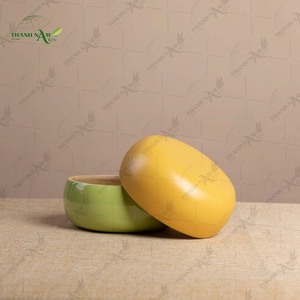 ชามโค้งทรงสวย ทำจากไม้ไผ่ธรรมชาติ 100% เป็นมิตรต่อสิ่งแวดล้อม เหมาะสำหรับใช้ในบ้าน ร้านอาหาร และคาเฟ่ - Product Image 3