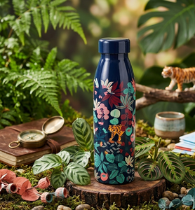Bouteille d'eau écologique en cuivre multicolore de 950 ml avec poignée, cadeau promotionnel d'entreprise pour unisexe - Product Image 6