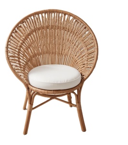 Muebles de caña y ratán de la mejor calidad, silla de ratán decorativa para sala de estar, disponible a precio competitivo - Product Image 1