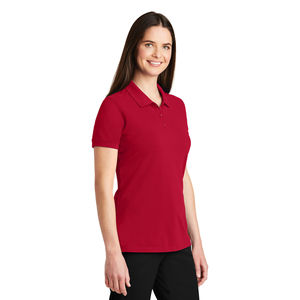 Camiseta Polo Oversize para Mujer, 100% Algodón, Manga Corta, Corte Holgado, Personalizable con Logotipo, Fabricante OEM al por Mayor - Product Image 4