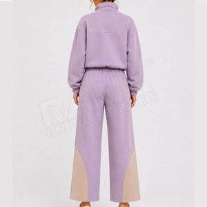 Servicio OEM, Conjuntos Deportivos de Manga Larga para Mujer, Conjuntos Deportivos de Moda para Mujer, Conjuntos Deportivos de Algodón Ajustados para Mujer - Product Image 3