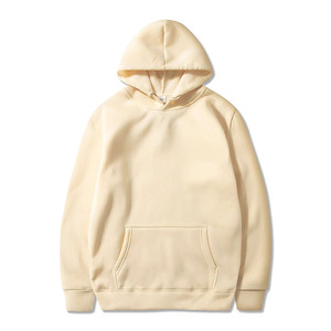 Sweat-shirt à capuche vert pour homme, coupe classique, en molleton de coton, pull décontracté avec poche avant, couleur unie, sweat-shirt tricoté - Product Image 2