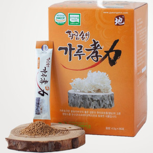 Suplemento en tiras Gyeongshin Bio, polvo enzimático de Sparassis Crispa fermentado coreano con aleurón de arroz integral, 4.5g x 90 sobres - Product Image 3