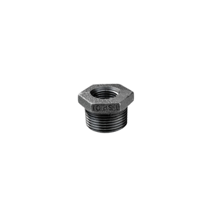 บูชลดขนาด 1/2" NPT ตัวผู้ X 1/2" NPT ตัวเมีย แบบหกเหลี่ยม ผลิตจากเหล็ก FCD 450 ชุบสังกะสี ผลิตด้วยเครื่อง CNC รับประกัน 3 ปี - Product Image 3