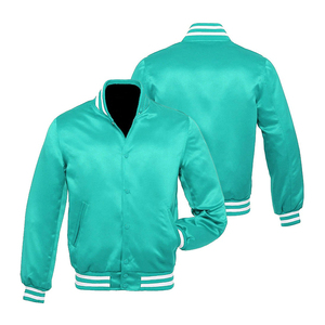 Chaqueta Clásica de Béisbol Letterman con Parches de Chenilla Personalizados y Letras Bordadas para Escuelas y Universidades al por Mayor - Product Image 1