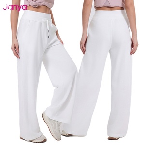 Pantalones Deportivos Casuales Ligeros para Correr, Pantalones Deportivos con Cordón, Doble Capa, Cintura Alta, Transpirables, Resistentes al Viento, para Fitness - Product Image 4