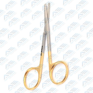 Ciseaux Lexer professionnels de haute qualité Ciseaux médicaux Tc Ciseaux nasaux incurvés émoussés Instruments de qualité supérieure - Product Image 2