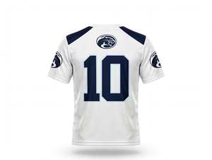 Camiseta de Fútbol Blanca Sublimada Personalizada, Manga Corta, Uniforme Deportivo para Equipo, Transpirable, de Secado Rápido, Poliéster - Product Image 6