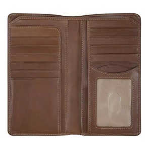 Cartera de Cuero Genuino para Hombre, Duradera y Elegante, de Alta Calidad, Ligera, con Diseño de Logotipo Personalizado, Larga, Hecha en Fábrica, Precio al por Mayor - Product Image 6