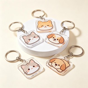 Bulk Acrylic for Fundraising School Club Custom <b>Spirit</b> Keychains - Product Image 1