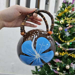 Nuevo Diseño 2026, Bolso Hecho a Mano con Cáscara de Coco de Vietnam con Materiales Naturales Ecológicos por 99 Gold Data - Product Image 1