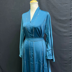 New Dubai style abaya Traditional Islamic Women's Saudi Arabian Abaya Spring Polyester Breathable Ankle Length Muslim - Product Image 1